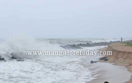 Sea Erosion in Mangalore